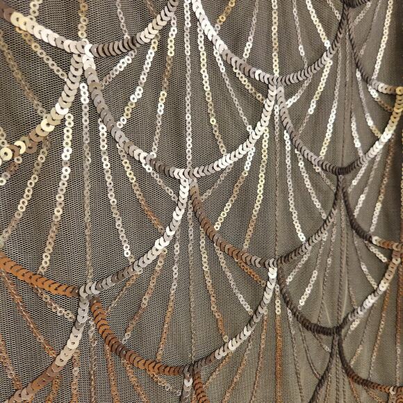 SORELLA VITA Bronze Sequin Gown - Picture 7 of 14